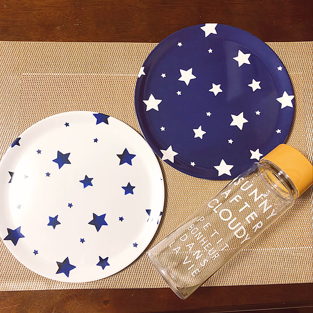 キッチン/プチプラ/オシャレ食器/スター柄/食器...などのインテリア実例 - 2018-04-03 08:08:17