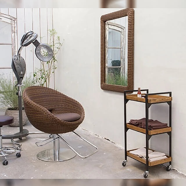 インダストリアル 工業系 スチールラック ツールワゴン ビンテージ 古