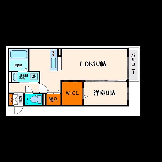 部屋全体/1LDK/同棲/間取り図のインテリア実例 - 2017-03-08 09:25:14