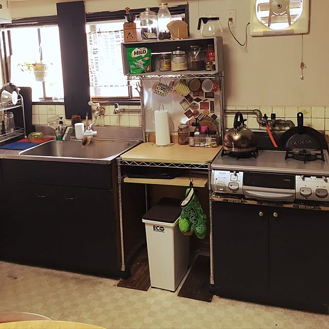 キッチン/100均/ダイソー/DIY/セリア...などのインテリア実例 - 2016-07-31 22:28:34
