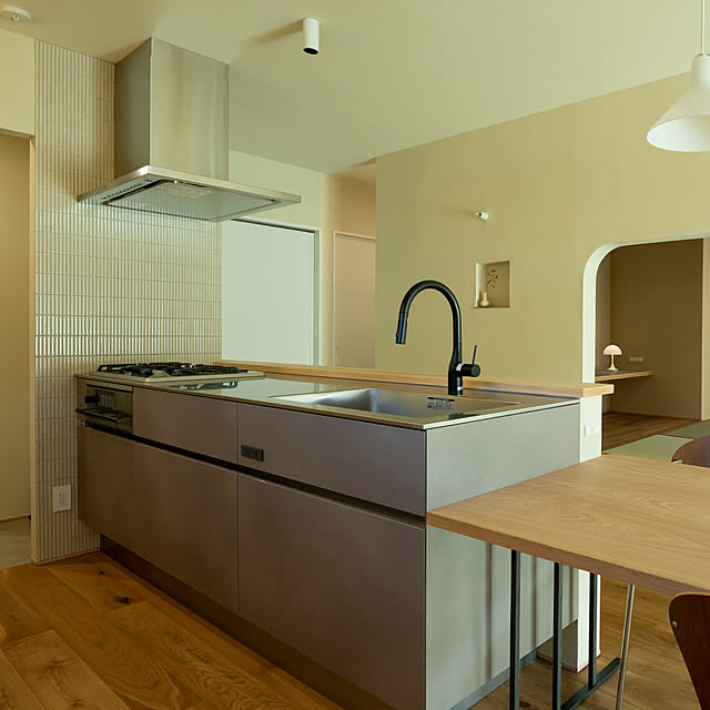 ＋do/インテリアモザイク/窯変ボーダー/ウィッテ/ミラタップのインテリア実例 - 2026-04-01 20:37:22