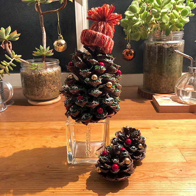 クリスマス/DIY/100均/ダイソー/ハンドメイド...などのインテリア実例 - 2019-12-03 19:23:10
