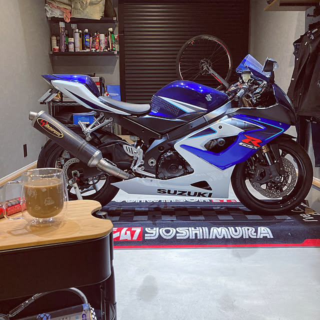 リラックスタイム/バイクガレージ/インナーガレージ/バイクを楽しむ家/バイクガレージDIY...などのインテリア実例 - 2023-03-11 23:57:50