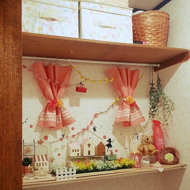 バス/トイレ/トイレ/セリア/ナチュラルキッチン/賃貸のインテリア実例 - 2016-01-14 23:30:37