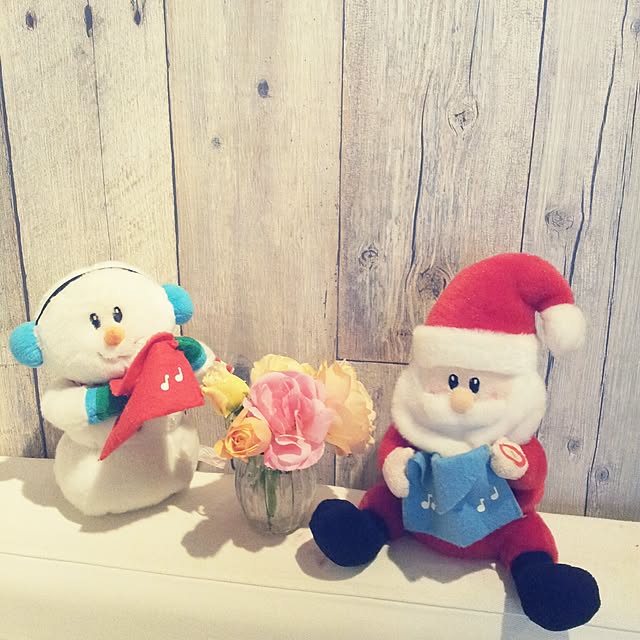 リビング/壁紙屋本舗/薔薇好き♡のインテリア実例 - 2015-12-24 08:17:23