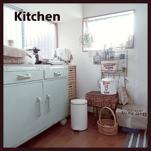 キッチン/フォローすごく嬉しいです♡/いつもいいねやコメありがとうございます♡/昭和の家/インテリア...などのインテリア実例 - 2018-05-18 08:49:29
