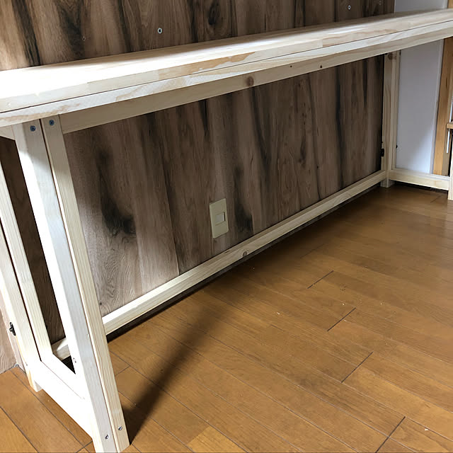 古い家/分譲マンション/カウンターDIY/親と同居/カウンター...などのインテリア実例 - 2019-05-24 23:46:14