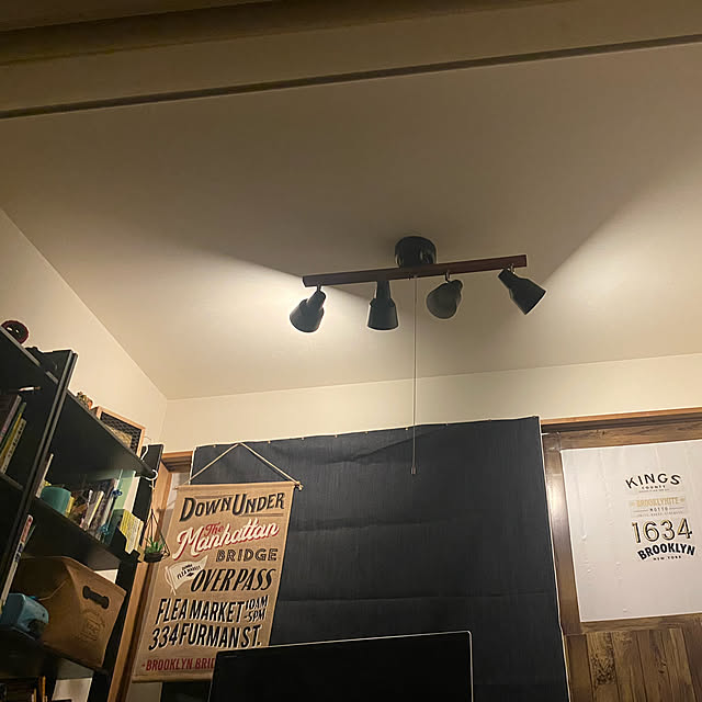 麻っぽいやつ/AWESOME STORE/和室をキッズスペースに/和室改造/黒いランプ...などのインテリア実例 - 2021-12-26 14:14:36