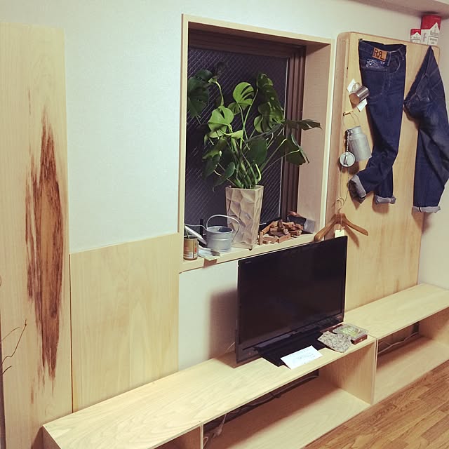 部屋全体/DIY/植物/観葉植物/ドライフラワー...などのインテリア実例 - 2015-02-03 23:05:00