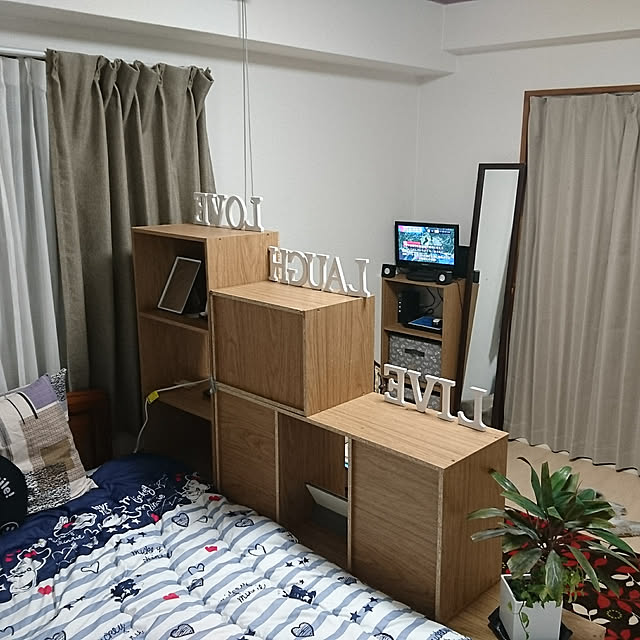 ベッド周りのインテリア実例 - 2018-05-08 16:56:13