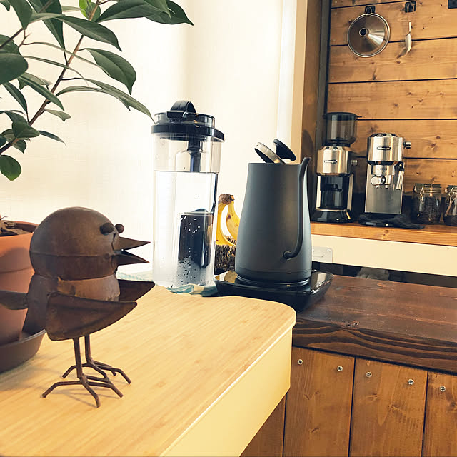 lemoned96のDeLonghi(デロンギ)-デロンギ(DeLonghi) エスプレッソ・カプチーノメーカー ブラック×シルバー 1L EC680Mの家具・インテリア写真