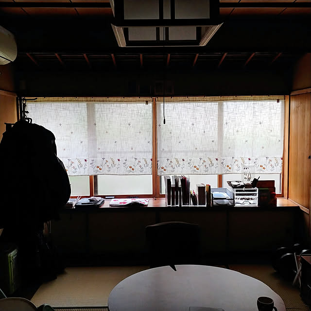 部屋全体/カーテン/花柄/和風/花柄カーテン...などのインテリア実例 - 2020-05-19 16:18:25