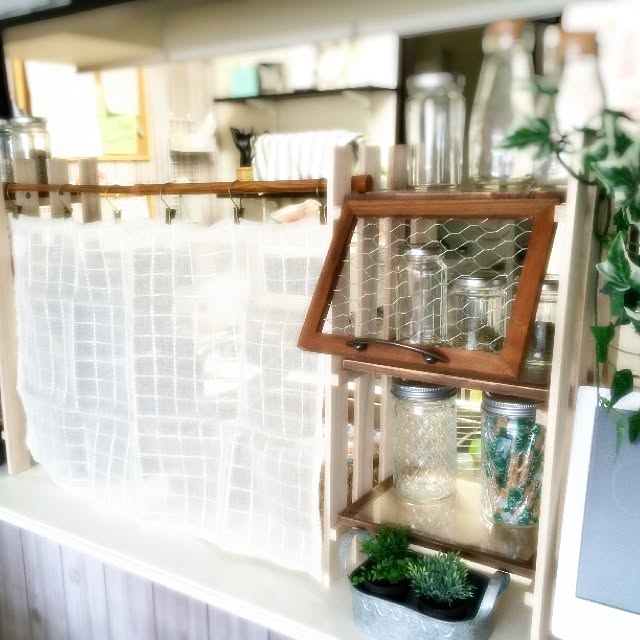 キッチン/セリア すのこ/DIY/100均/セリアのインテリア実例 - 2015-06-15 20:00:01