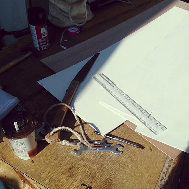キッチン/DIY/ﾍﾞﾆﾔ板のインテリア実例 - 2015-02-15 13:37:54