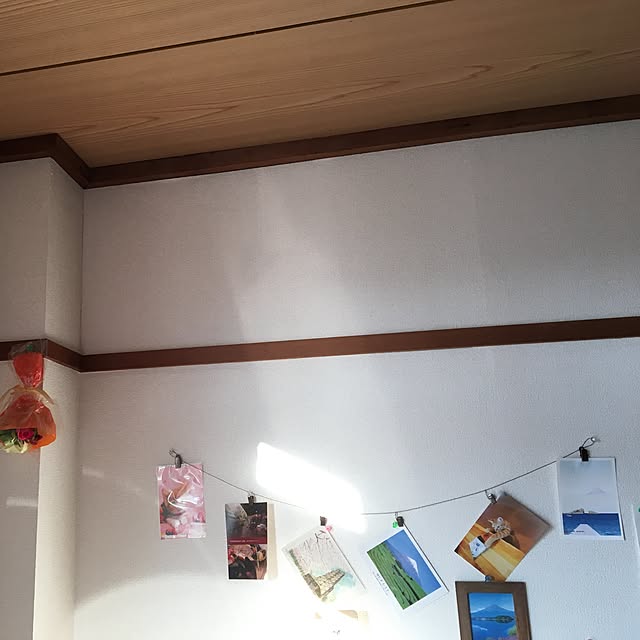 壁/天井/100均/雑貨/ナチュラルのインテリア実例 - 2017-02-14 07:32:38