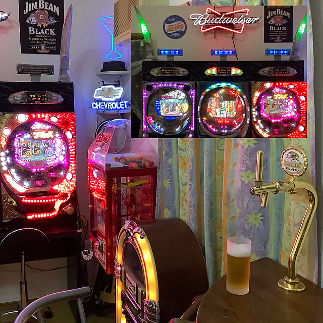 カウンターバー/ゲーセン風/ジュークボックス/ドラフトタワー/ビールサーバー...などのインテリア実例 - 2023-01-28 19:41:04