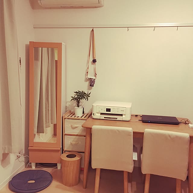 机/salut!/ダイソー/観葉植物/ナチュラル...などのインテリア実例 - 2015-10-06 00:39:17