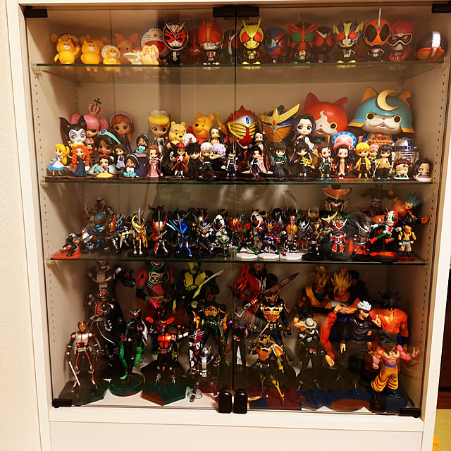 ベッド周り/フィギュア収納/コレクション棚/フィギュア棚/コレクションケース...などのインテリア実例 - 2022-03-20 21:05:17