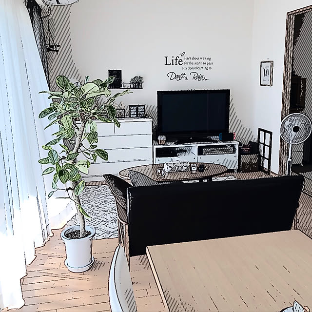 部屋全体のインテリア実例 - 2018-10-05 22:21:18