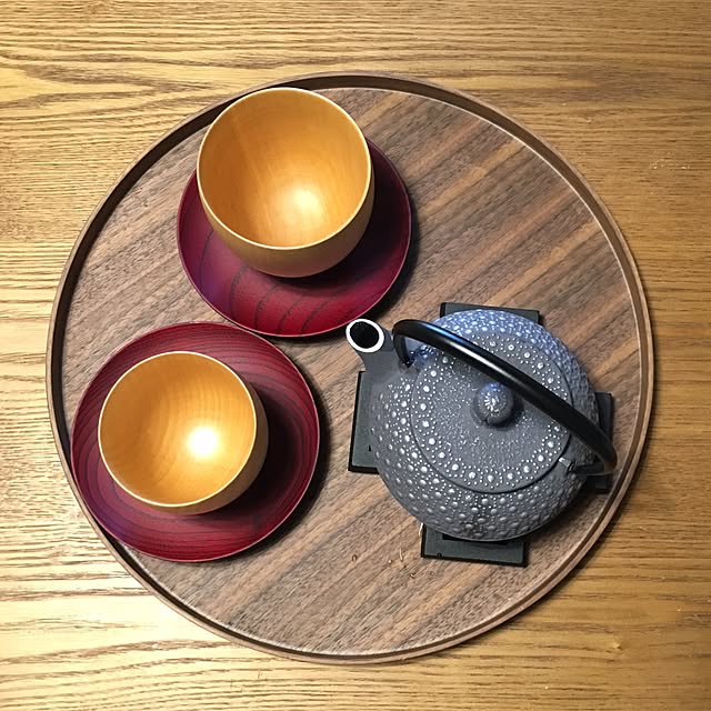 キッチン/南部鉄器の急須/おぼん/高橋工芸/南部鉄器鍋敷きのインテリア実例 - 2016-01-24 13:47:52