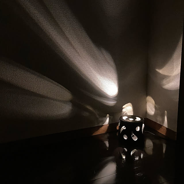 自作の灯りとり/ベッドではありません/間接照明/マンション暮らし/寝室...などのインテリア実例 - 2020-09-18 22:22:55
