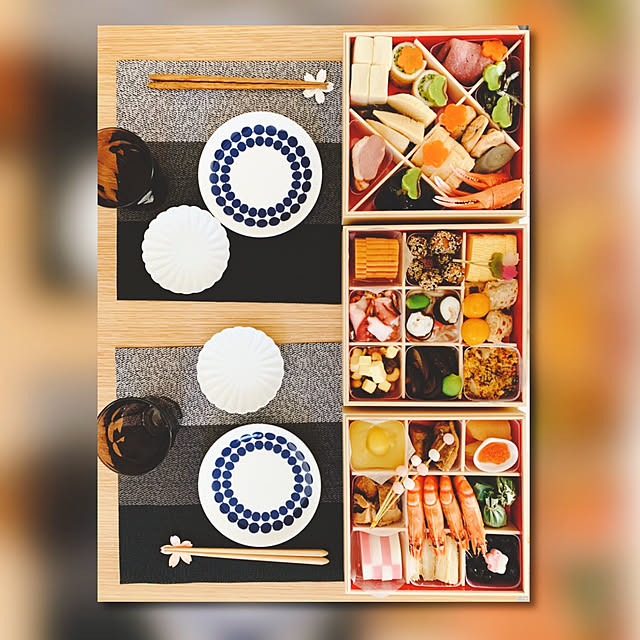 机/お節料理/おせち料理/楽天で買ったもの/賃貸マンション...などのインテリア実例 - 2020-01-04 10:43:45
