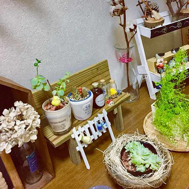 机/いつもいいね&フォロー感謝です☆/観葉植物/雑貨❤︎/ドライフラワー♡のインテリア実例 - 2018-05-11 22:29:39