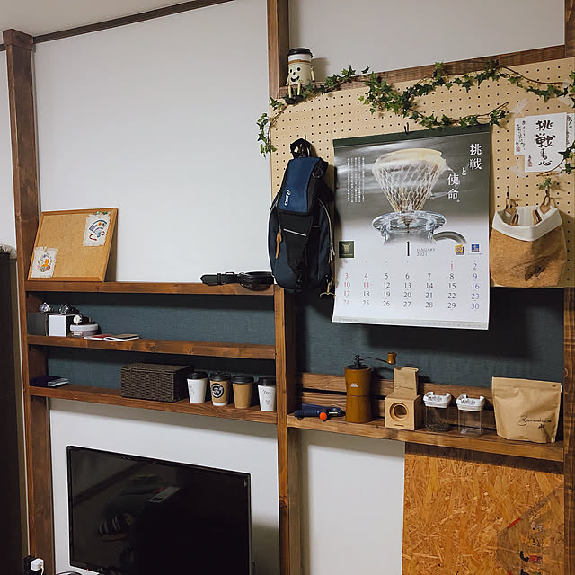 DIY/一人暮らし/フェイクグリーン/壁/天井のインテリア実例 - 2021-09-29 23:55:03