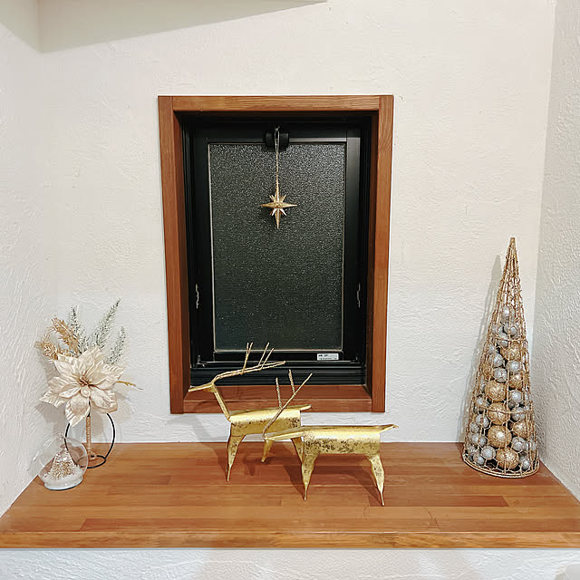 バス/トイレ/クリスマス/クリスマスツリー/トナカイ/クリスマスディスプレイ...などのインテリア実例 - 2024-12-17 08:28:03