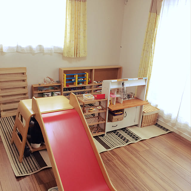 部屋全体/子供部屋/IKEA/DIY/プラレール...などのインテリア実例 - 2018-12-11 15:31:46