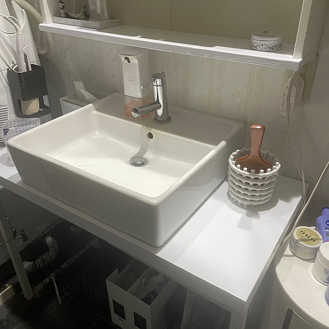バス/トイレ/キャビネット/IKEA/北欧/北欧インテリア...などのインテリア実例 - 2025-05-06 10:24:23