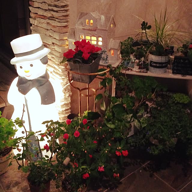 玄関/入り口/クリスマス/観葉植物/雑貨/DIYのインテリア実例 - 2015-11-17 21:22:58