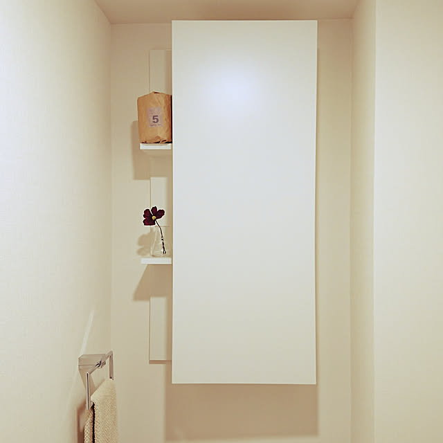 バス/トイレ/マンション暮らし/セリア/セリアのフェイクグリーン/セリアリメイク...などのインテリア実例 - 2018-10-14 12:00:36