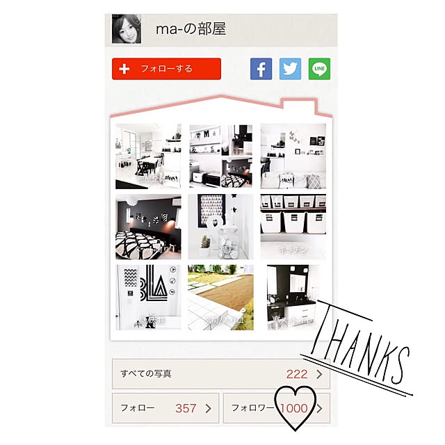 ma-さんの実例写真