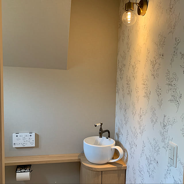 ナチュラル/北欧/カフェ風/バス/トイレのインテリア実例 - 2021-08-27 21:20:06