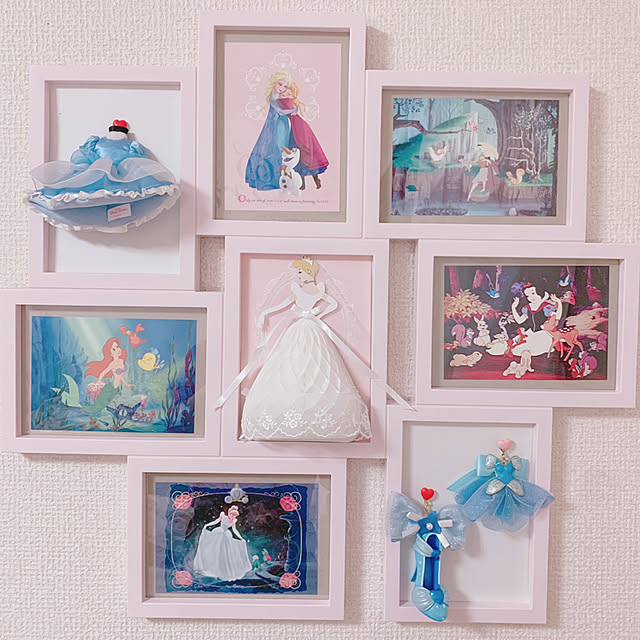 Disney ディズニー 白雪姫 フォトフレーム 写真立て（Disney