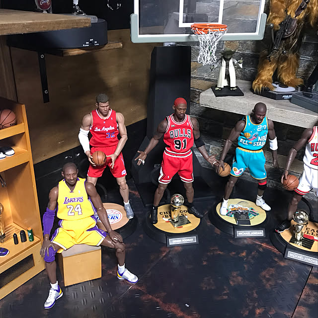 NBA/1/6フィギュア/DIY/エンターベイ/男前...などのインテリア実例 - 2019-12-05 23:50:28