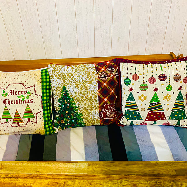 クリスマスクッションカバーのおすすめ商品とおしゃれな実例 クリスマスクッションカバーのおすすめ商品とおしゃれな実例