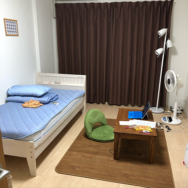 ナチュラル/一人暮らし/部屋全体のインテリア実例 - 2019-08-09 20:41:23