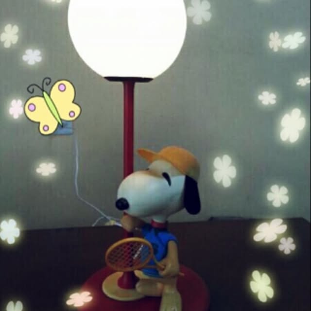 ベッド周り/ライトスタンド/♡SNOOPY♡/レトロ/お気に入り♡のインテリア実例 - 2016-02-02 00:13:05