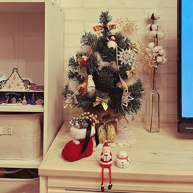 100均/リビング/クリスマスのインテリア実例 - 2021-12-05 22:00:14
