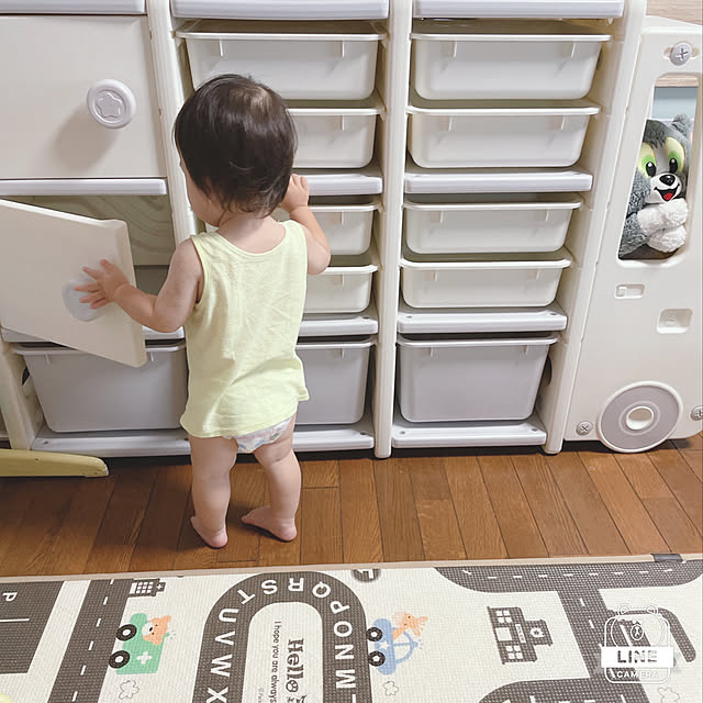 1歳半/末っ子/baby truck/収納/棚のインテリア実例 - 2022-08-06 14:40:38
