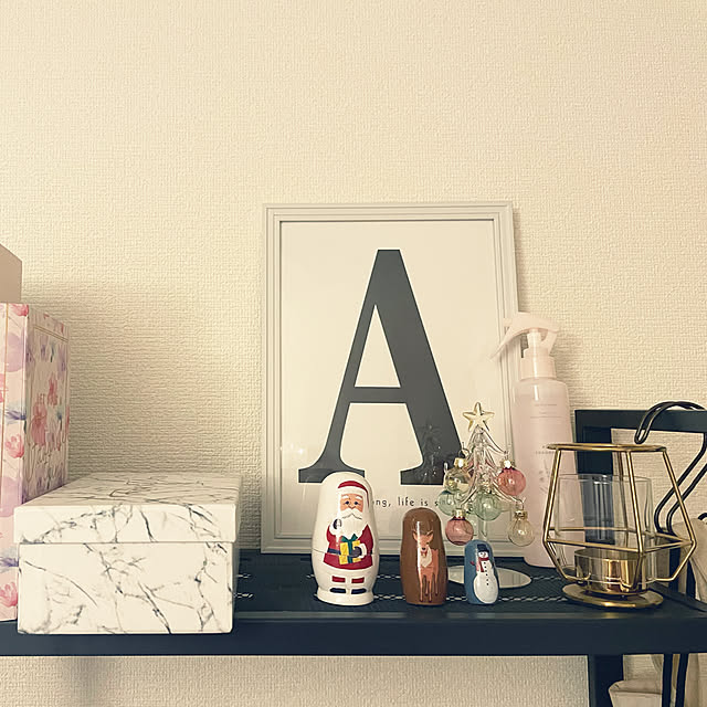 クリスマス/IKEA/ダイソー/棚のインテリア実例 - 2022-12-24 22:52:52