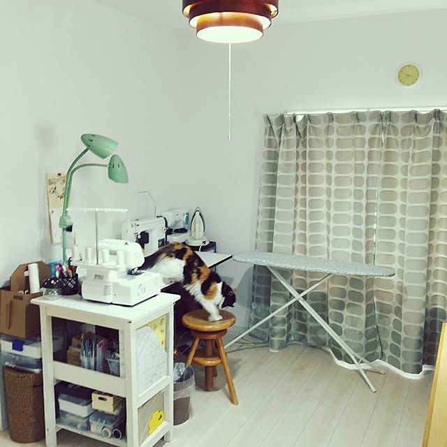 机/アイロン台/ミシン/粗大ゴミ家具/ねこのいる日常...などのインテリア実例 - 2016-10-11 15:59:54