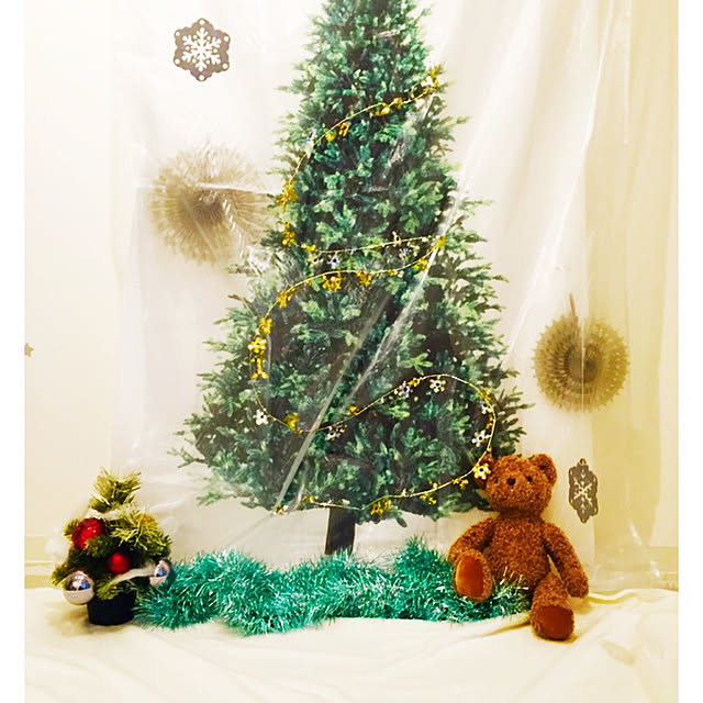 壁/天井/クリスマス/雑貨/北欧/DIYのインテリア実例 - 2017-12-18 22:02:17