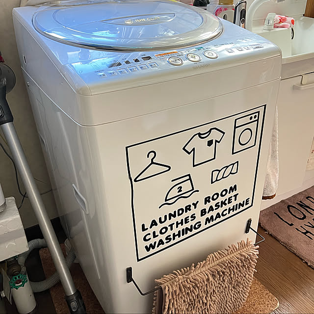 憧れのドラム式洗濯機が欲しい/モニター応募投稿/賃貸でも楽しく♪/引越ししました！/バス/トイレのインテリア実例 - 2022-10-26 09:04:21