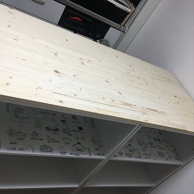 棚/棚/DIY/ニトリ/ハンドメイド...などのインテリア実例 - 2019-01-12 01:32:47