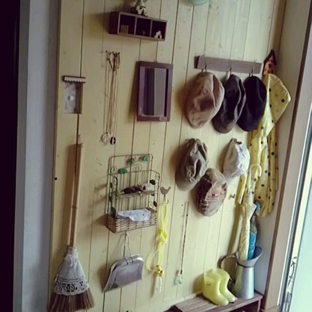玄関/入り口/板壁/手作りのインテリア実例 - 2014-06-21 15:24:36