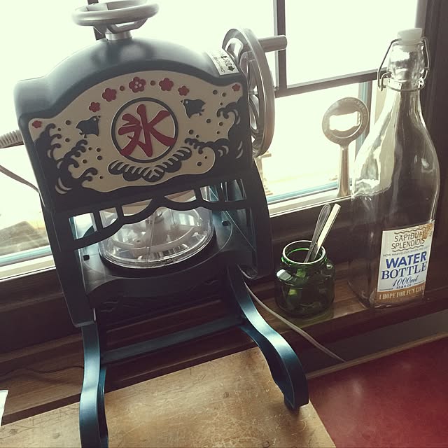 かき氷機 昭和レトロのおしゃれなインテリア・部屋・家具の実例 かき氷機 昭和レトロのおしゃれなインテリア・部屋・家具の実例