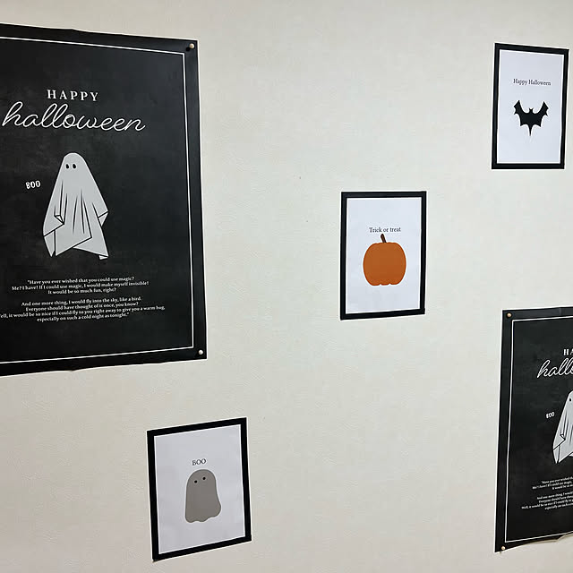 ハロウィン/100均/雑貨/部屋全体のインテリア実例 - 2022-11-07 17:22:06